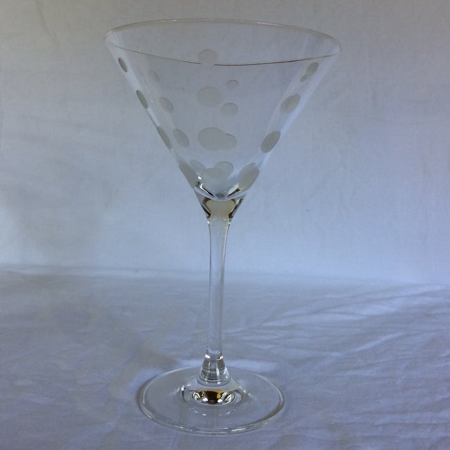 Mikasa Crystal Martini Glasses Set of 4 Chairish