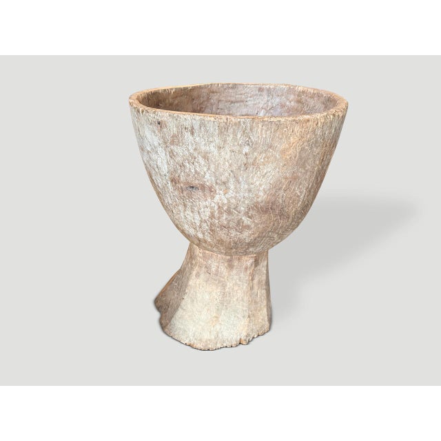 Large 19th Century Wooden Mortar For Sale - Image 9 of 18