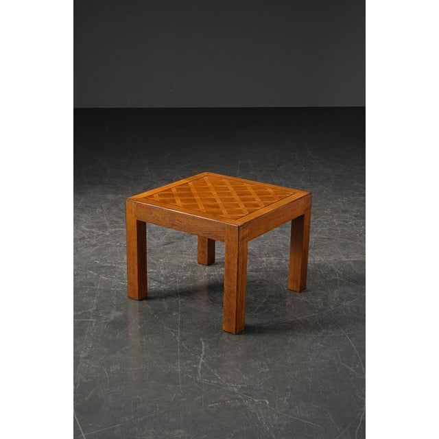 Vintage Art Deco Side Table, 1940s For Sale - Image 11 of 12