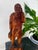 Wood Hand Carved Wood Folk Art Figure Rustic Primitive Sculpture Vintage Canadian Style For Sale - Image 7 of 7