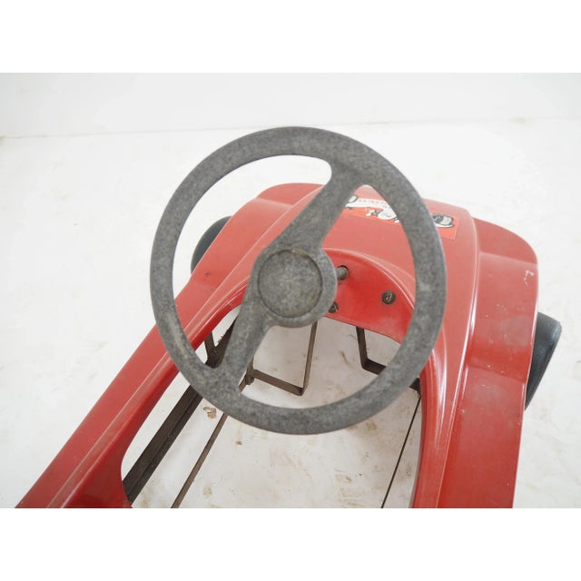 Mid-Century Kids Mechanical Pedal Car, 1960s For Sale - Image 10 of 12