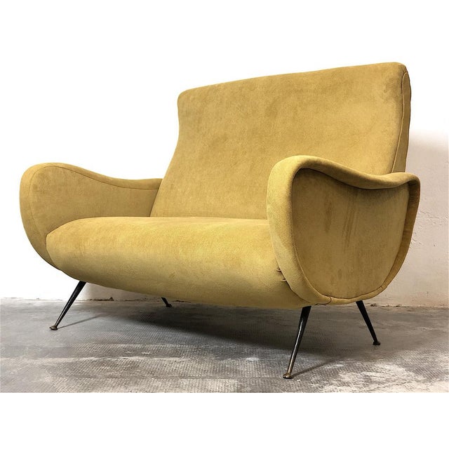 Vintage Italian Lady Sofa attributed to Marco Zanuso, 1960s For Sale - Image 14 of 14
