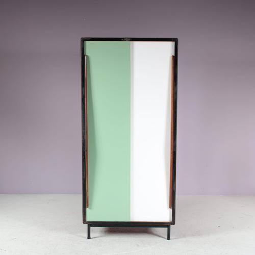 Vintage Wardrobe by Willy Van Der Meeren for Tubax, Belgium, 1952 For Sale - Image 3 of 13