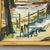 Vintage Oil Painting of a Bavarian Village, Alexander Michael 1973 For Sale - Image 4 of 8