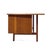 Mid 20th Century Jens Risom Style Mid Century Walnut Curved Executive Desk For Sale - Image 5 of 10