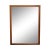 1960s Mid-Century Modern Walnut Frame Mirror For Sale - Image 13 of 13