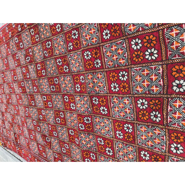 Long Vintage Moroccan Berber Rug For Sale - Image 3 of 12