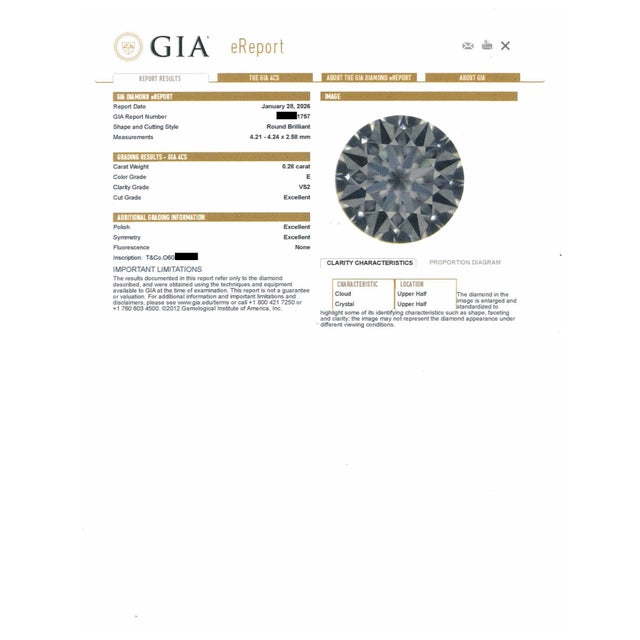 Tiffany & Co. Platinum Three Stone Diamond Engagement Ring 1.02ct Ttl. E Vs, Size 6.5 For Sale - Image 11 of 12