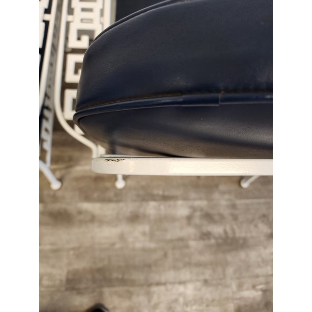 Vintage Faux Bamboo Cast Aluminum Lounge Chairs - A Pair For Sale - Image 11 of 12