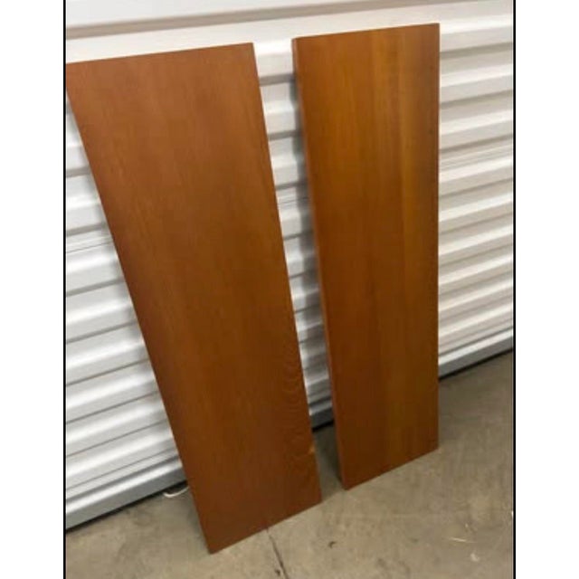 1960s Set of Two Danish Modern Teak Display Cabinets For Sale - Image 9 of 10