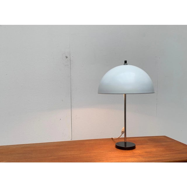Mid-Century Minimalist Dome Table Lamp For Sale - Image 14 of 18