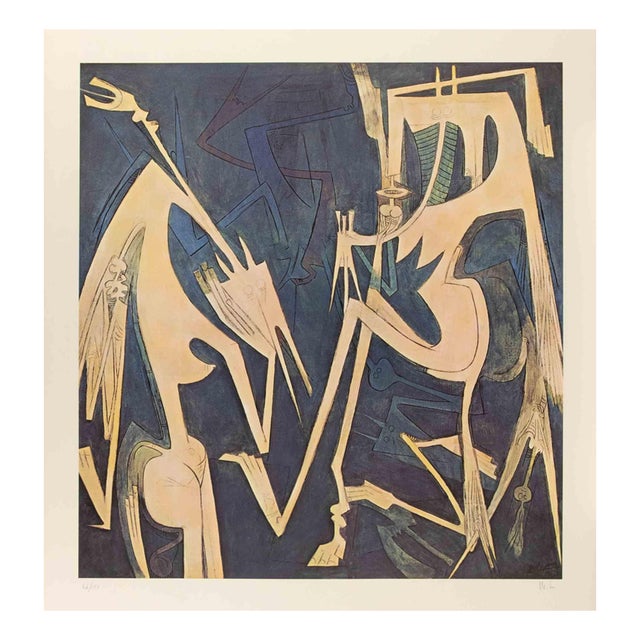 Wifredo Lam, Untitled, 1970s, Lithograph For Sale