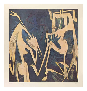 Wifredo Lam, Untitled, 1970s, Lithograph