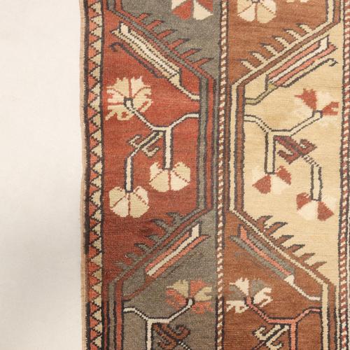 Turkish Melas Rug in Wool For Sale - Image 6 of 8