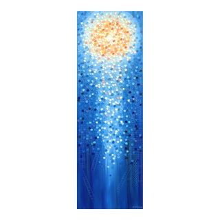 New Sun - Color Drenched Figurative Abstract Textured Impasto Painting by Ekaterina Ermilkina For Sale