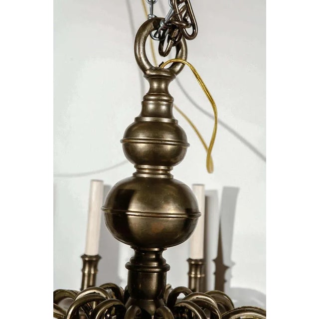 French 12-Light Chandelier For Sale - Image 3 of 10
