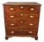 18th Century Solid Mahogany 4-Drawer Chest For Sale