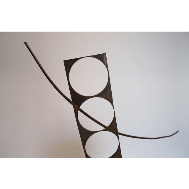 Steel Table Top Sculpture For Sale - Image 4 of 8