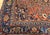 Persian Early 20th Century Persian Bidjar Rug, Hand-Knotted Wool, Medallion Geometric Pattern, Red & Blue, 5x7 For Sale - Image 3 of 18