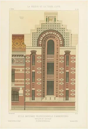 National Professional School of Armentières, 1890s, Paper