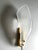 Contemporary Contemporary Italian Sanded Leave Murano Glass Walls Sconce - A Pair For Sale - Image 3 of 6