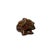 Asian 3" Artistic Brown Wood Carved Elephant Fengshui Miniature Figure For Sale - Image 3 of 7