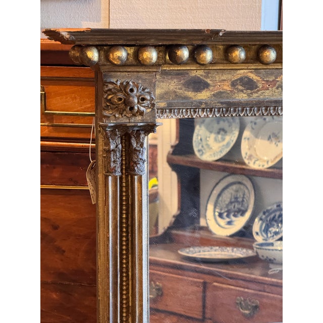 Wood 19th Century Giltwood Pier Mirror For Sale - Image 7 of 15