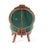 Victorian 19th Century Victorian Mahogany Carved Balloon Back Emerald Velvet Chair on Casters- So Charming! For Sale - Image 3 of 8