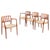 Model 66 Armchairs in Teak and Paper Cord by Niels Otto Moller, Denmark, 1970, Set of 4 For Sale - Image 15 of 15