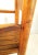 Wood Vintage Handmade Child’s Wood Armchair, Rustic Slat Seat Kids Accent Chair, Primitive English Cottage Nursery Fireplace Mantel Decor Piece For Sale - Image 7 of 13