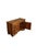 Contemporary 19th Century Low Walnut Sideboard with Two Doors For Sale - Image 3 of 4