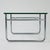 Mid-Century Bauhaus Coffee Table Chrome and Glass, France, 1980s For Sale - Image 6 of 11