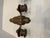 French Antique French Napoleon III Gilt Bronze Two-Arm Wall Sconces - Pair For Sale - Image 3 of 6