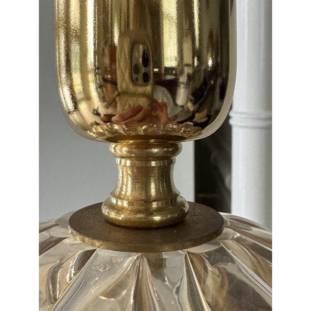 Contemporary Modern Murano Opalescent Bubble Lamps - a Pair For Sale In New Orleans - Image 6 of 9