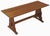 Antique Arts & Crafts Refectory Kitchen Dining Table in Oak, 1890 For Sale - Image 10 of 10