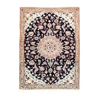 Pasargad DC Fine Hand Knotted Silk & Wool Rug For Sale