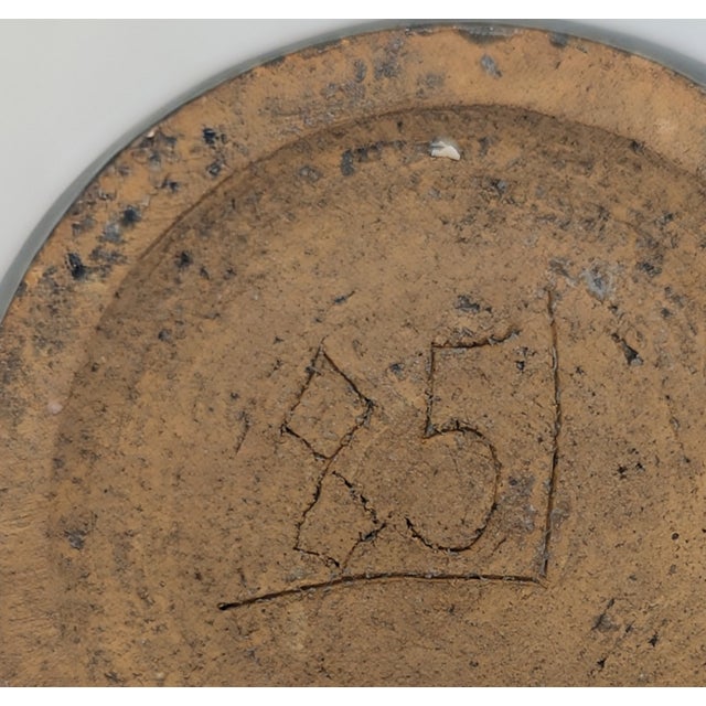 1980s Studio Pottery Drip-Glazed Stoneware Vase For Sale - Image 10 of 11