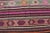 1990s Traditional Pink Striped Rug For Sale - Image 9 of 11