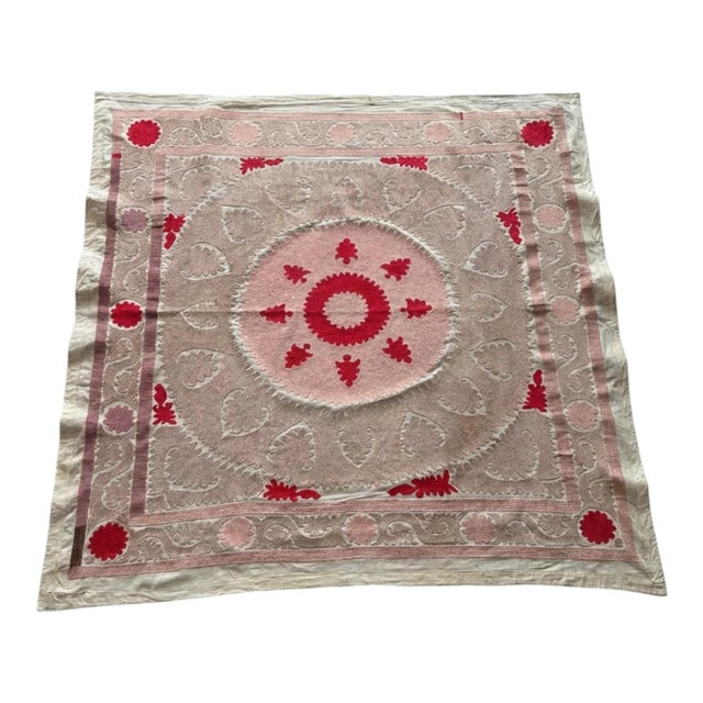 Bohemian Suzani Wall Tapestry For Sale