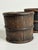 Pair of Rare Mini 19th Century Antique Chinese Wooden Buckets For Sale - Image 4 of 12