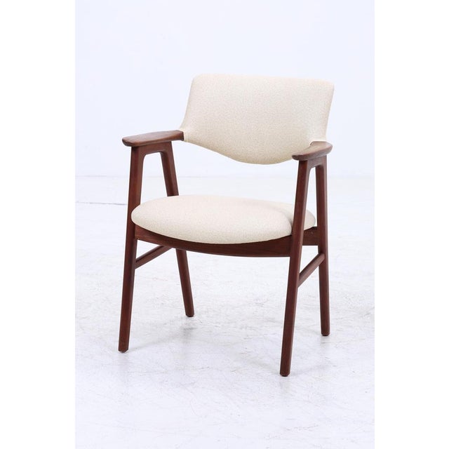 Mid-Century Teak Chairs by Erik Kirkegaard for Glostrup, Set of 2 For Sale - Image 5 of 18