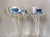 Art Deco Antique Enameled Cordial Glasses With Swordfish Motif For Sale - Image 3 of 6