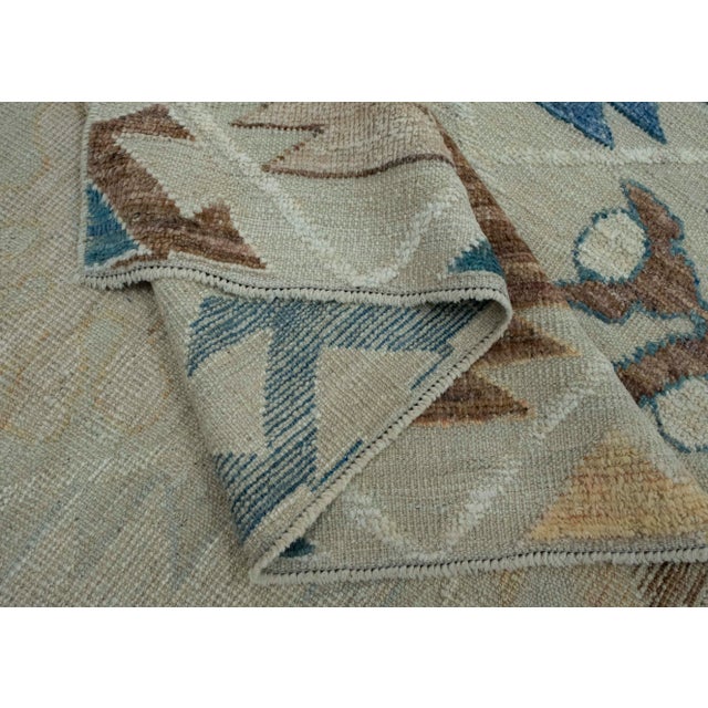Textile Turkish Oushak Rug 8'9" x 11'6" #18562 For Sale - Image 7 of 8
