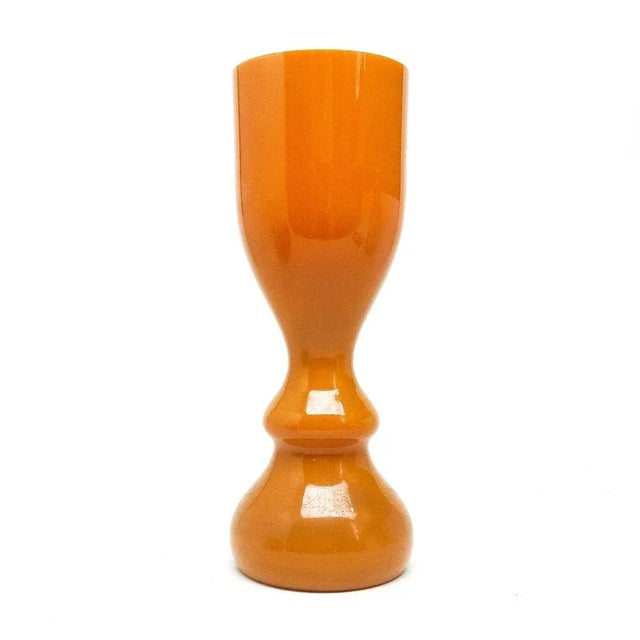 Postmodern Vase by Stefan Sadowski for Sudety Glassworks, Poland, 1970s For Sale - Image 9 of 9