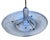 1930s Art Deco Machine Age Spun Aluminum 23" 2 Ring Pendant Light, 2 Available For Sale In Los Angeles - Image 6 of 8