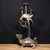 Pair of Vintage Bronze Turtle Dragon and Crane Candle Holders For Sale - Image 9 of 9