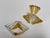 Early 20th Century Art Deco Bohemian Bleikristall Crystal Vanity Set, Amber Cut Glass, Circa 1930s For Sale - Image 5 of 11