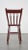 Vintage Dutch Farmers Side Chair in Burgundy Wood For Sale - Image 4 of 12