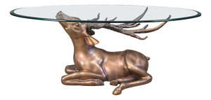Brass Deer Coffee Table, 1970s