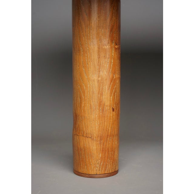 Art Deco French Freestanding Desk in Ash, 1930s For Sale - Image 11 of 18